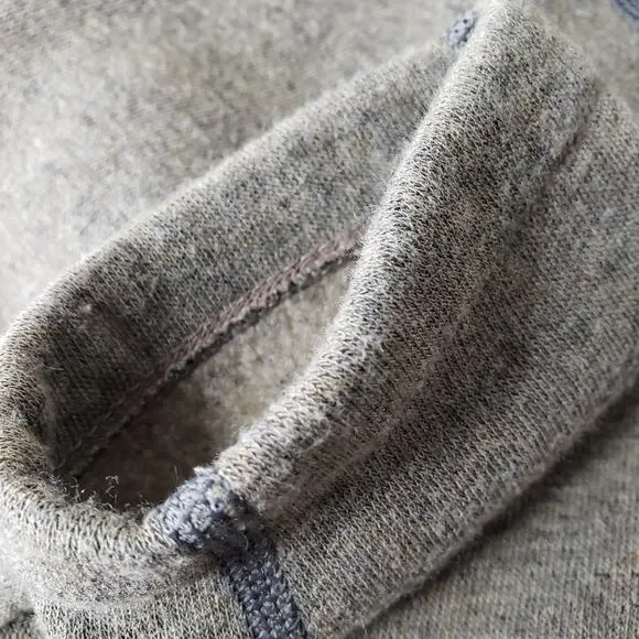 KUHL Men's Size XL Fleece Lined 1/4 Zip Pullover Sweater Heather Brown in VGUC - Picture 12 of 12